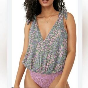 Intimately By Free People Bare It All Bodysuit